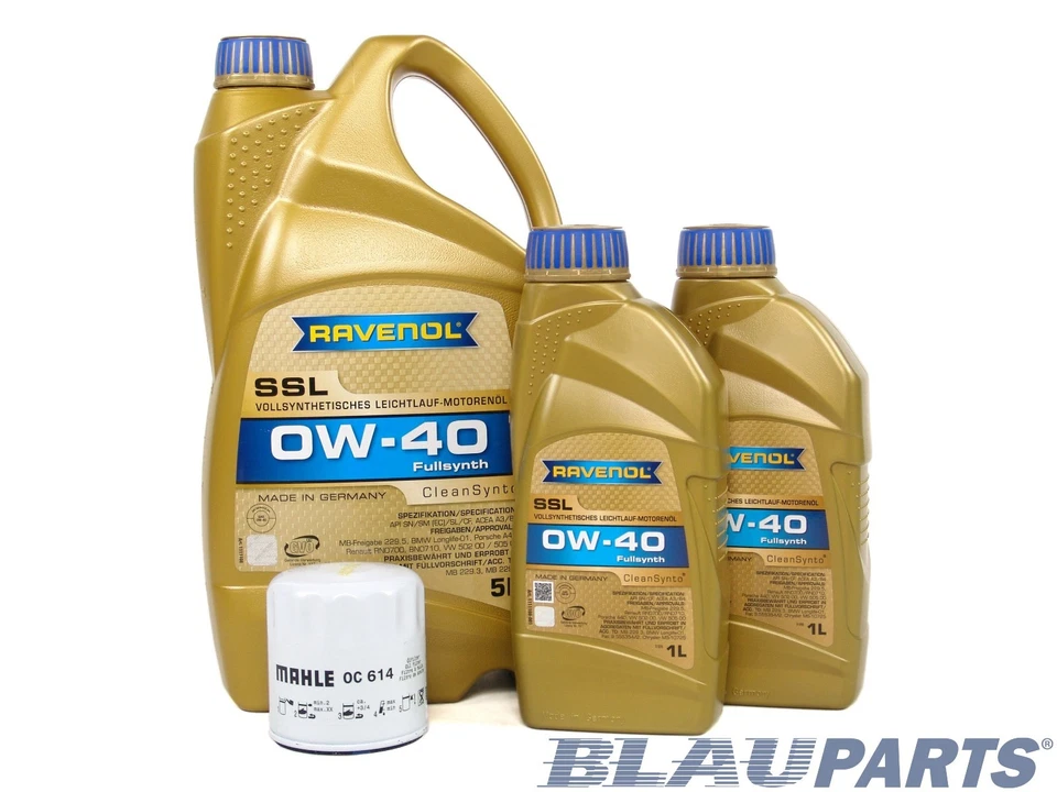 Motor Oil Change Kit - Compatible with 2014-17 Ram 3500 - 6.4L Hemi - 0w40 - Image 1 of 1