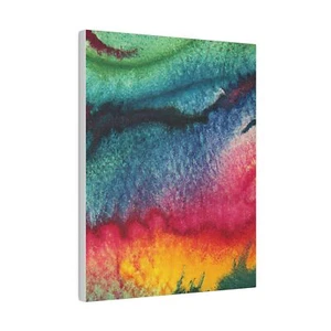 Wall Decor - Giclee Poster Art Print - Multicolor Watercolor Abstract Print - Picture 1 of 13