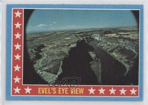 1974 Topps Evel Knievel Evel's Eye View #53 0f9x