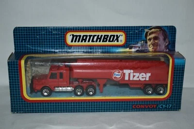 Matchbox Convoy Scania Petrol Tanker Semi Truck TIZER - Image 1 of 3