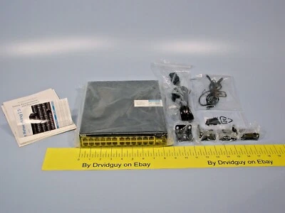 Dell E10W X1026 0MM39Y Smart Managed Networking Switch; 24x 1GbE Ports, 2x SFP - Image 1 of 4