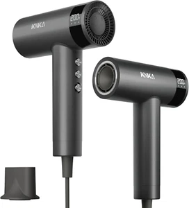 Hair Dryer, 1500W High Speed Low Noise Blow Dryer with 4 Temperatures & 3 Speed, - Picture 1 of 8