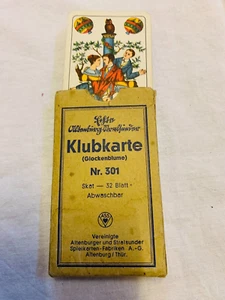 Klubkarte (Glockenblume) Altenburg Kartenspiel - Bild 1 von 2