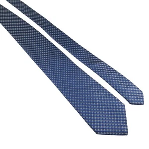 Valentino Mens Necktie Tie Designer Vintage Accessory Work Office Dad Gift Blue - Picture 1 of 5
