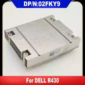 02FKY9 pour DELL Poweredge R430 CPU Serveur Dissipateur Thermique Système de Refroidissement SN-02FKY9 - Photo 1/7