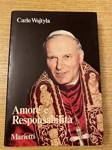 KAROL WOJTYLA - AMORE E RESPONSABILITÀ - II edizione - Ristampa novembre 1978 - Foto 1 di 14