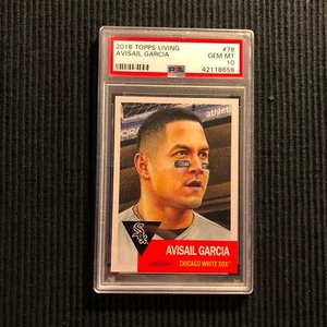2018 TOPPS LIVING SET #78 AVISAIL GARCIA *PSA 10 GEM MINT* CHICAGO WHITE SOX - Picture 1 of 2