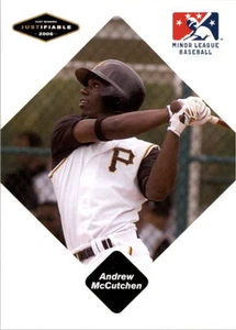 2005 JUSTIFIABLE # 59 PIRATES ANDREW McCUTCHEN RC NM-MT - Picture 1 of 1