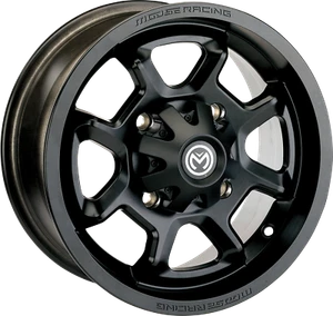 Moose Utility Black Aluminum Off-Road ATV/UTV Front 415X Wheel 0230-1208 - Picture 1 of 1