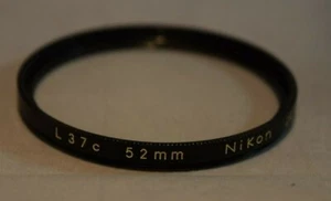 Nikon 52mm L37C (UV) Filter - Used - Scratched - Picture 1 of 3