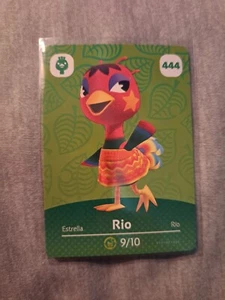 Tarjeta amiibo Rio - 444 Animal Crossing - Imagen 1 de 1
