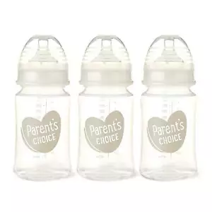 Parents Choice Parent`s Choice 3er Pack 9oz Weithalsflasche - Bild 1 von 4
