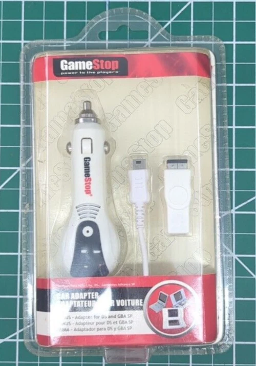 GameStop Car Charging Adapter for Nintendo DS Lite, DS & GAMEBOY ADVANCE SP NEW - Image 1 of 2