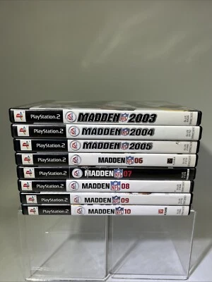 Lote de 8 Videojuegos PS2 Madden 2003-2010 #ML Foto 1 de 4