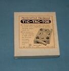 VINTAGE JAPANESE HANDCRAFTED HARDWOOD TIC-TAC-TOE GAME - 1960'S - GOOD CONDITION