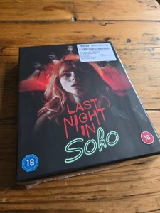 Last Night In Soho 4K UHD Blu-ray Collector's Edition Steelbook New And Sealed - Picture 1 of 4
