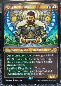 MTG King Darien XLVIII 303 Showcase Dominaria United MTG Card