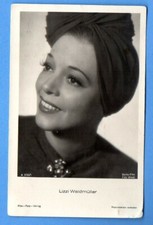 LIZZI WALDMULLER # 3721/1 VINTAGE PHOTO PC. PUBLISHER GERMANY 845