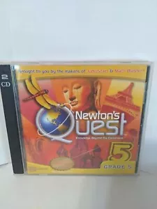 Newton's Quest: Grade 5 PC Computer Game Learning Education Home School Math - Picture 1 of 4