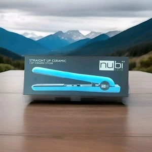 Nubi Straight Up Ceramic 1.25" Flat Iron / Styler / Hair Straightener - NEW - Picture 1 of 2