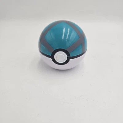 Pokemon Battle Clip 'N' Go Net Ball Poke Ball Juguete Blanco Azul Tomy 2015 Nintendo Foto 1 de 4
