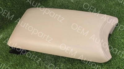 Reposabrazos consola central Lexus ls460 2007-2009 cuero genuino beige fabricante original usado Foto 1 de 4