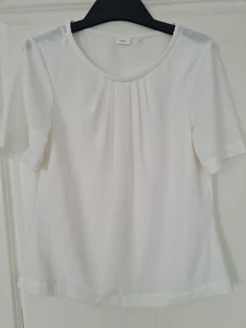 Blusenshirt S.Oliver 36 Weiß Creme - Bild 1 von 6