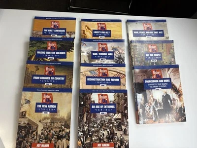 A History Of Us 2nd Edition By Joy Hakim Complete Set Including Teaching Guides - Imagem 1 de 4