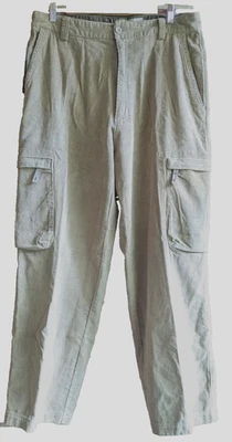 Vintage 90s Nesi AG Pants Men 36x34 Grunge Wide Leg Baggy Cargo Corduroy Skater - Image 1 of 4