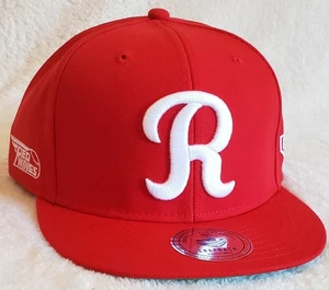 Rochester Red Wings MiLB Ebbets Field Flannels Vintage Snapback Red/White - Picture 1 of 11
