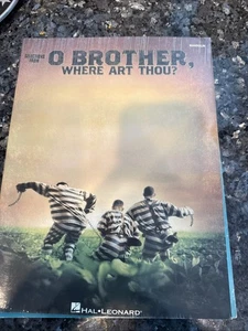 O Brother Where Art Thou? Sheet Music Guitar Tablature Melody Lyrics Chords - Picture 1 of 3