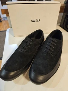 Swear London Hombre Iggy 30 Negro Gamuza Talla 46 EUR 13 EE. UU. - Imagen 1 de 12