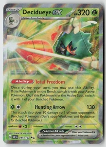 Decidueye ex 015/197 - SV03: Obsidian Flames Holo - PTCG - Bild 1 von 2