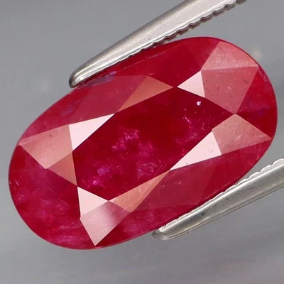 4.00Ct.Museum Gem! BIG Top Red Pink Normal Heated Ruby Mozambique - Image 1 of 4