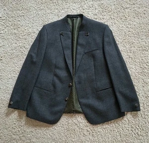 Rofan Tracht Herren Luxus Trachten Loden Jacke Janker Gr 54 Schurwolle wie NEU - Bild 1 von 8