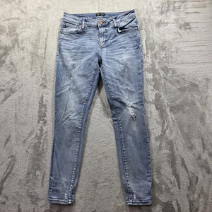 Dear John Jeans Damen 28 Gisele High Waisted Skinny Distressed Stretch Denim - Bild 1 von 10