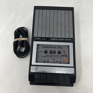 Registratore a cassette vintage Sony TCM-848 con cavo alimentazione testato funziona - Foto 1 di 6