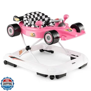 INFANS Faltbarer Lauflernwagen, 3 in 1 Kleinkind Activity Center Anlehn-Sitz Wa - Bild 1 von 5