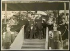 1-15 ROMA LEGIONE ALLIEVI CARABINIERI MUSSOLINI DECORA UN CARABINIERE FOTOGRAFIA
