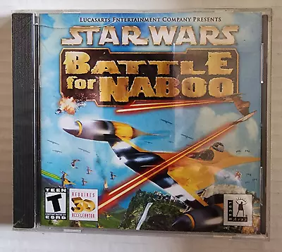 Star Wars Battle for Naboo, PC CDROM, 2001, Sealed/New PC Retail Game As Shown - Image 1 of 4