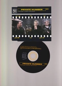 911 - Private Number CD Single 1999 NEAR MINT CONDITION UK TRUSTED SELLER - Picture 1 of 1