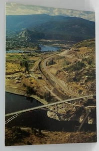 Postal 6x4 Castlegar Kootenay Bridges BC Canadá I227 - Imagen 1 de 2