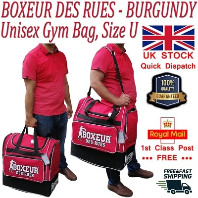 BOXEUR DES RUES - Training Gym Bag Shoulder Strap Soccer Boxing Travel U size - Image 1 of 4