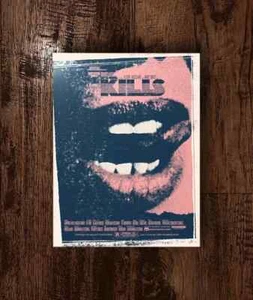 The Kills Original North America Summer Fall Tour Event 2015 Show Concert Poster - Bild 1 von 1