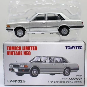 Tomica Limited Vintage LV-N102b NISSAN GLORIA 280E (plata) - Imagen 1 de 5