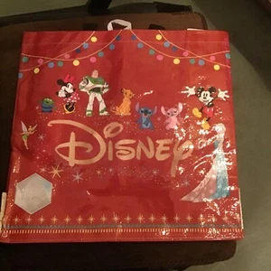 DISNEY CHARACTERS CHRISTMAS LARGE GIFT BAG BIRTHDAS PRESENTS - Picture 1 of 1