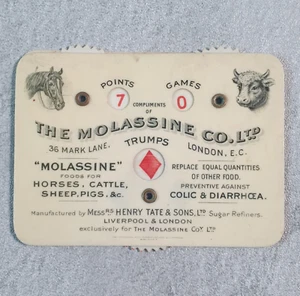 Vintage Molassine Celluloid Whist Bridge Trump Marker Scorer Whitehead & Hoag - Picture 1 of 7