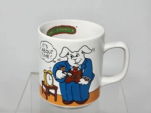 Rare Vintage 1981 Euphrosyne Enesco Sweet Pickles Mug Cup - Responsible Rabbit - Picture 1 of 4