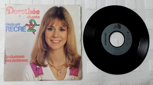 DISQUE VINYLE 45T 7" SP MUSIQUE / DOROTHÉE - L'INDICATIF RÉCRÉ A2 - 1980 - Picture 1 of 4