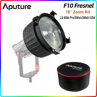 Aputure F10 Fresnel Lens Focusing 15°-45° Bowens Mount For LS 600D Pro C300D II - Image 1 of 4